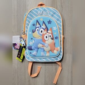 🆕️ Bluey Kids Light Up Backpack ☆Bonus☆ Keychain